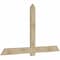 Ekena Millwork Eugene Rough Sawn Timber Gable Bracket, Douglas Fir, 84"W x 49"H x 2"D x 6"F, 14/12 Pitch GBW084X49X0206EUG00RDF - alternate 4